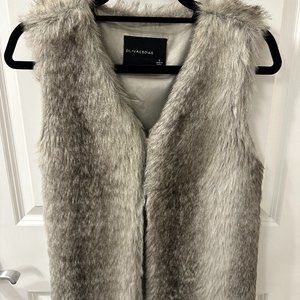 Olivaceous Faux Fur Vest